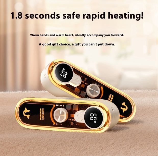 Magnetic Hand Warmer Rechargeable Mini-portable Heating