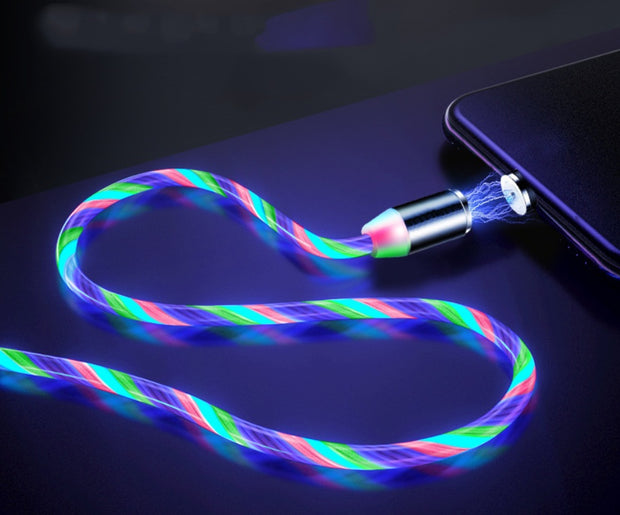 Compatible with Apple, Flowing Ligh Magnetic Streamer Data
