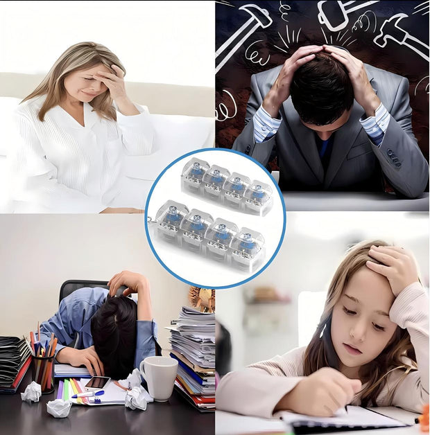 Transparent Fingertip Keyboard Keychain, To Press Key, Porta