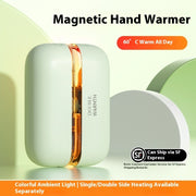 Magnetic Hand Warmer Rechargeable Mini-portable Heating