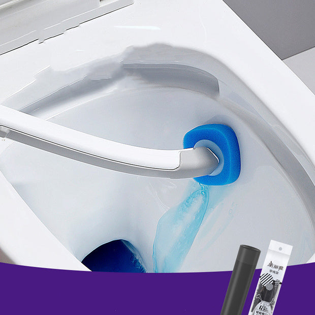 Replaceable Brush Head Toilet Brush Bathroom No Dead Corner