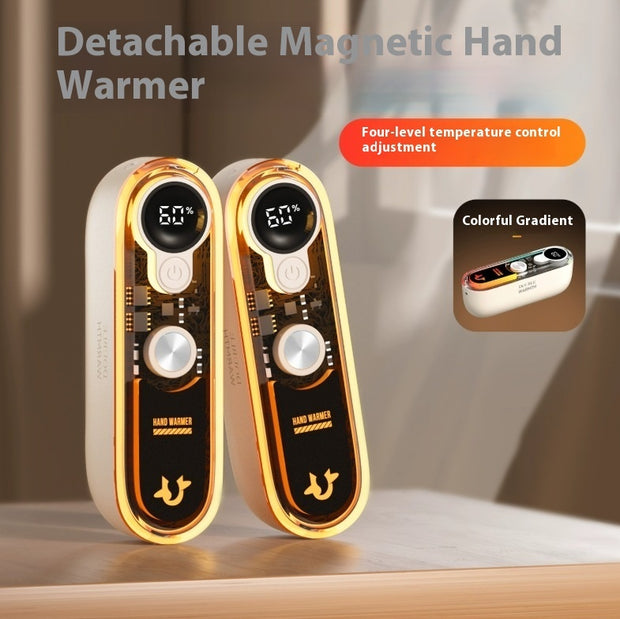 Magnetic Hand Warmer Rechargeable Mini-portable Heating