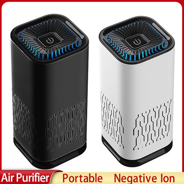 Car Air Purifier Portable Negative Ion Generator Remove Form