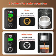 Portable Household Small American Pressure Heating Coffee Machine