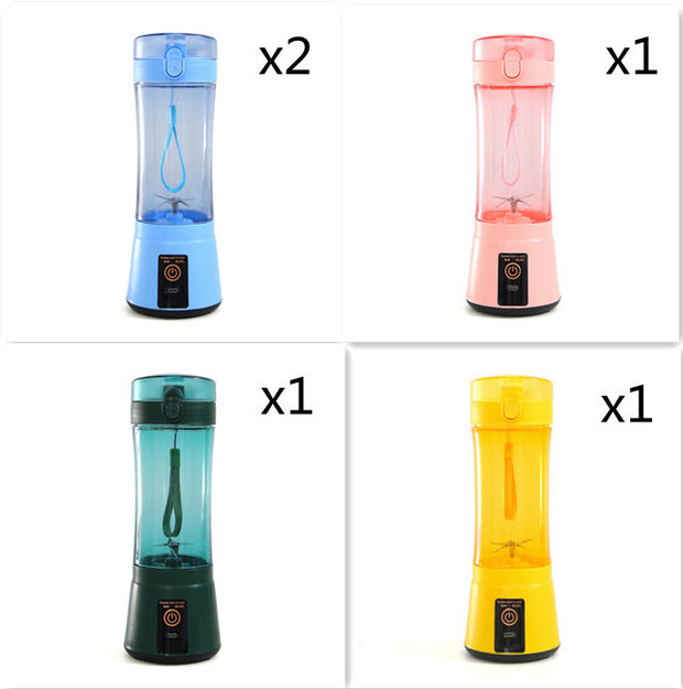 Bärbar Elektrisk Fruktjuicer med USB och Smart Säkerhet