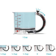 One-piece Adjustable Measuring Cup