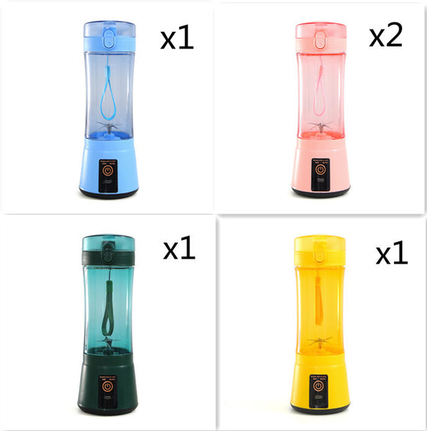 Bärbar Elektrisk Fruktjuicer med USB och Smart Säkerhet